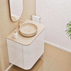Serenia Rise Single Set - Corian® Sink & Countertop with 3 Drawers - ROVALUX