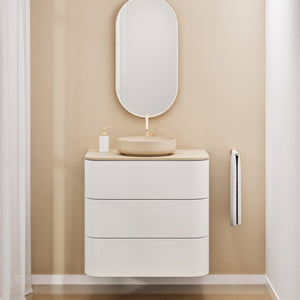 Serenia Rise Single Set - Corian® Sink & Countertop with 3 Drawers - ROVALUX