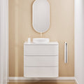  White lacquered wood