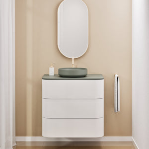 Serenia Rise Single Set - Corian® Sink & Countertop with 3 Drawers - ROVALUX