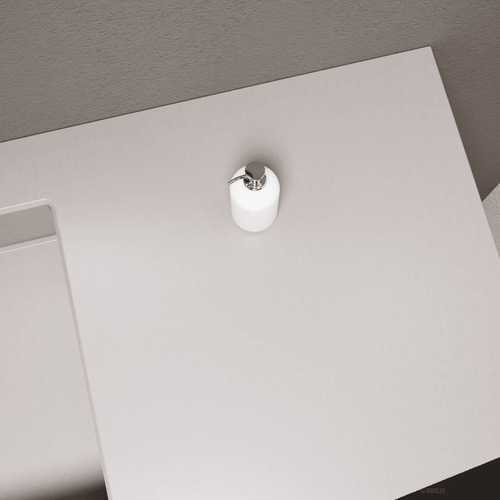 Aurora Frame – Corian® Basin with 1 Drawer and Bottom Shelf - ROVALUX