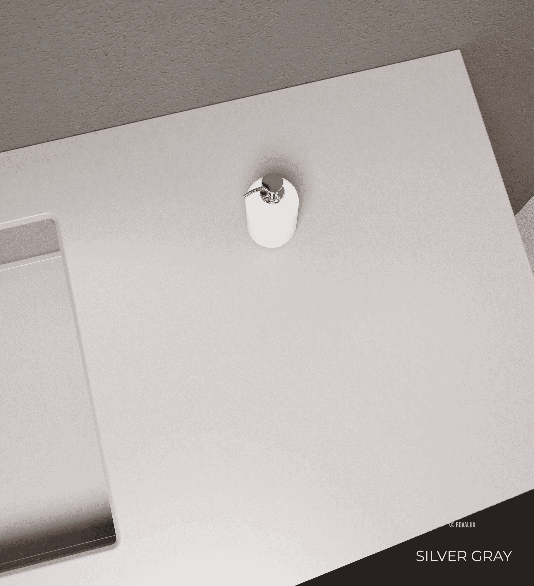 Aurora – Corian® Basin Unit with 1-Drawer and Feet-Standing Vanity - ROVALUX
