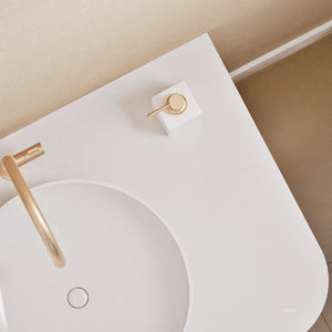 Serenia Rise Single Set - Corian® Sink & Countertop with 3 Drawers - ROVALUX