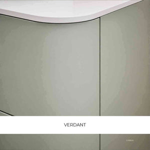 Serenia Flow Single Set with Supporting Legs - Corian® Sink & Countertop with 2 Drawers - ROVALUX